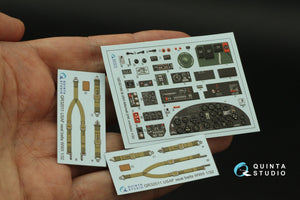 Quinta Studio QD32199 B-25H Mitchell 3D-Printed &amp;amp; coloured Interior on decal paper (HK models) 1/32 – imagen 5