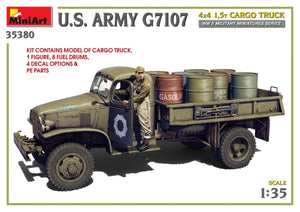 MiniArt 35380 U.S. ARMY G7107 4X4 1,5t CARGO TRUCK 1/35 – imagen 3