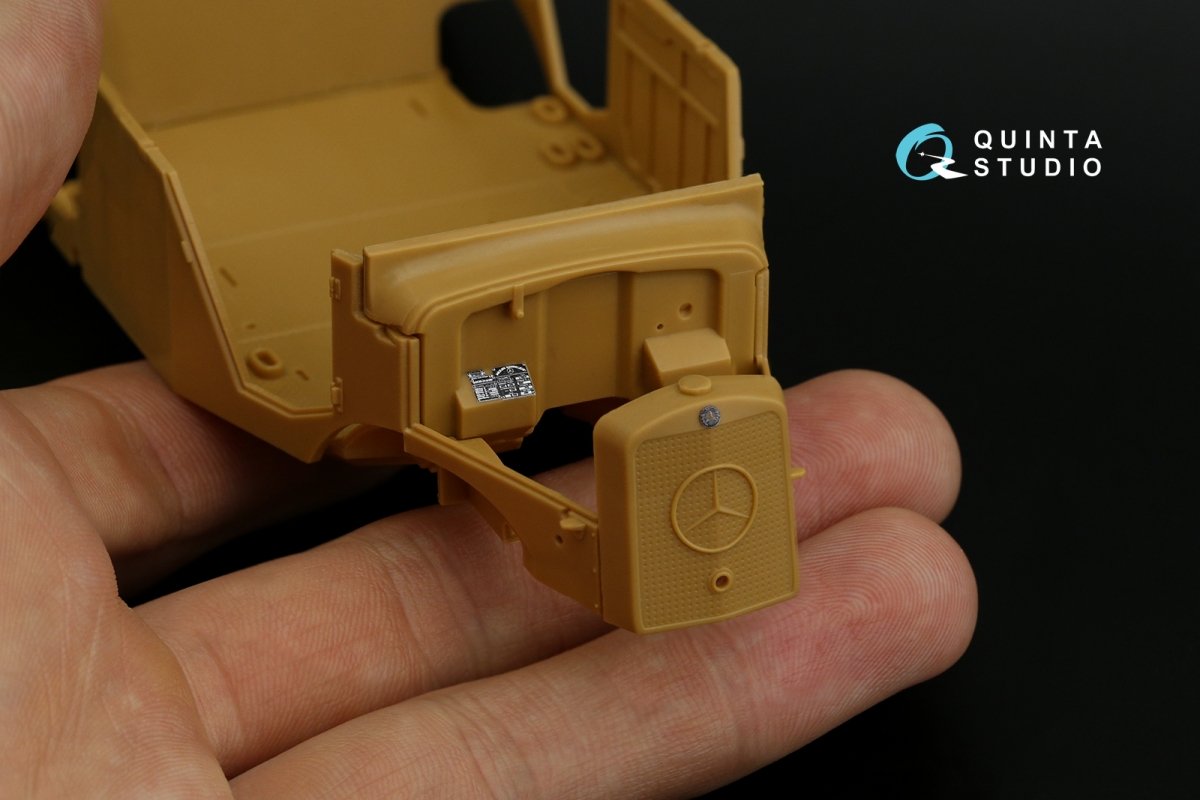 Quinta Studio QD35070 Mercedes-Benz L1500A 3D-Printed &amp;amp; coloured Interior on decal paper (ICM) 1/35 – imagen 7