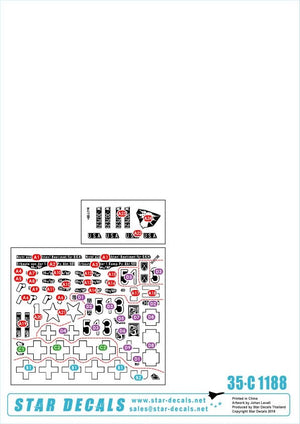 Star Decals 35-C1188 German Sherman 1/35 – Bild 2