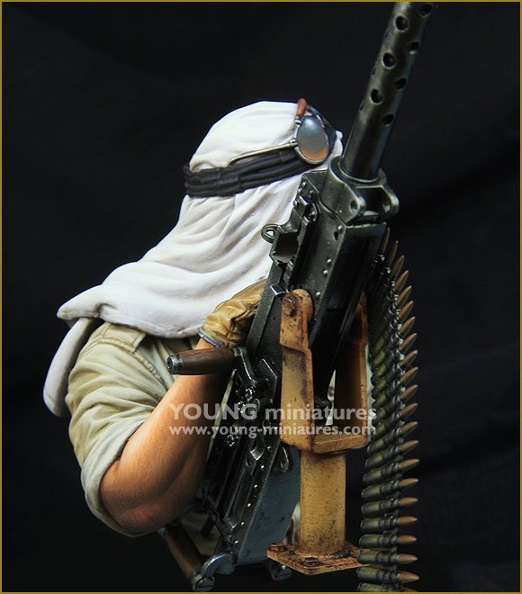 Young Miniatures YM1867 BRITISH SAS JEEP GUNNER North Africa 1941 1/10 – imagen 8