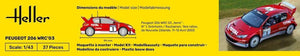 Heller 56113 Peugeot 206 WRC &amp;#39;03 - Starter Kit 1/43 – Bild 2