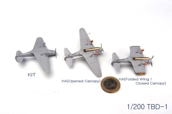 MK1 Design MS-20018 WW II USS DECK PLANE SET for CV-6 Enterprise 1/200 – Bild 16