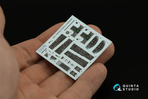 Quinta Studio QD48282 F-104A/С 3D-Printed &amp;amp; coloured Interior on decal paper (Kinetic) 1/48 – immagine 4