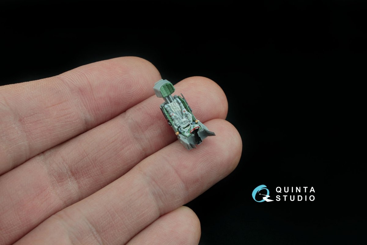 Quinta Studio QD72012 Su-30SM 3D-Printed &amp;amp; coloured Interior on decal paper (for Zvezda kit) 1/72 – immagine 5