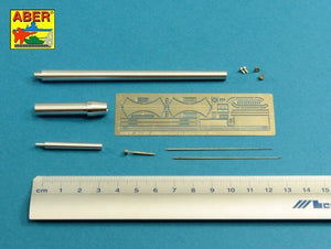 Aber 35L-225 Set of barrels for German Heavy Tank MAUS 1/35 – immagine 2