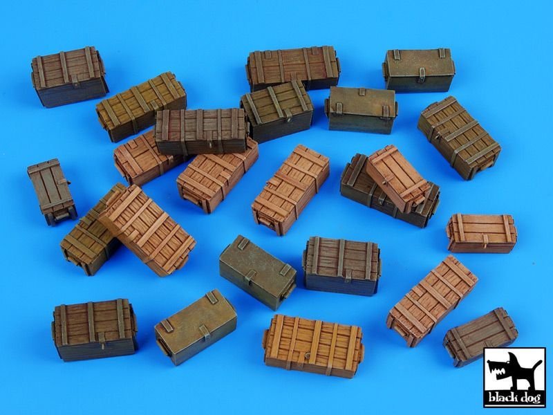 Black Dog T35040 Universal ammo boxes 1/35 – image 2