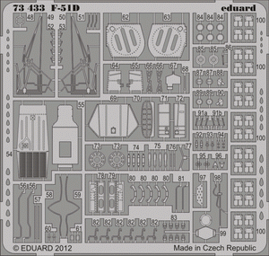 Eduard 73433 F-51D SA 1/72 ITALERI – image 2