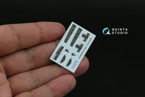 Intérieur imprimé en 3D et coloré sur papier décalcomanie Quinta Studio QD72101 F-104S (Hasegawa) 1/72 – image 4