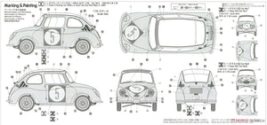Hasegawa 20465 Subaru 360 1963 1er Grand Prix du Japon Classe CI 1/24 – image 7