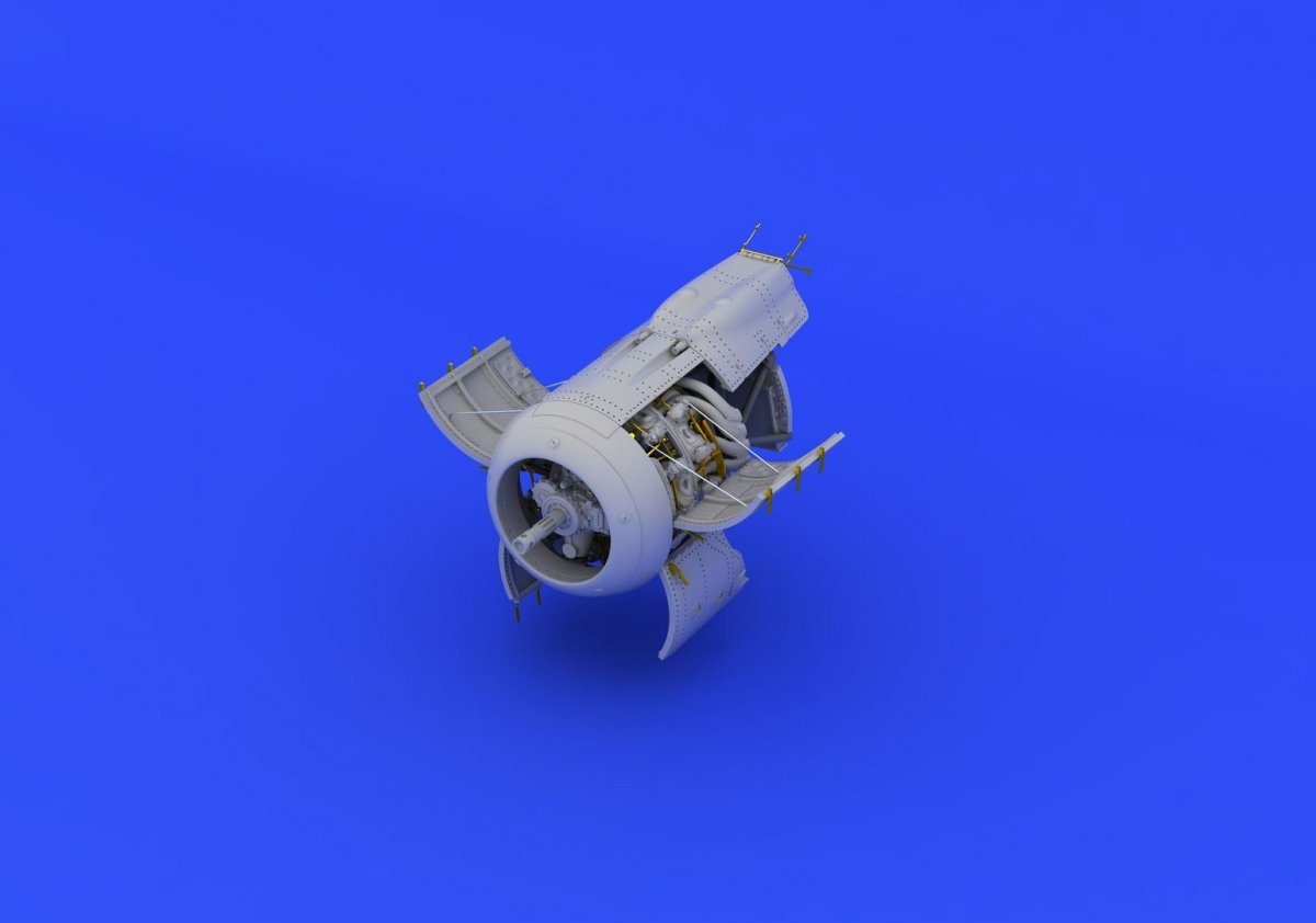 Eduard 672082 Fw 190A-8 engine 1/72 (EDUARD) – image 6