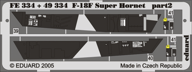 Eduard 49334 F/ A-18F interior 1/48 Hasegawa – imagen 3