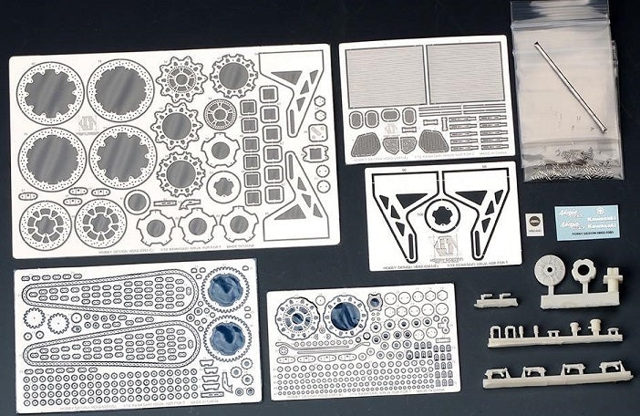 Hobby Design HD02-0351 Kawasaki Ninja H2R Detail-UP Set For Tamiya 14131 1/12 – zdjęcie 2