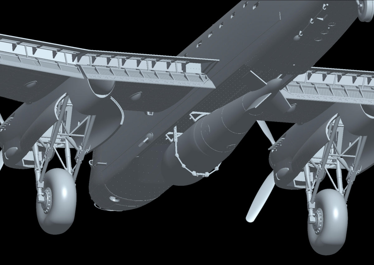 Maquette HK Models 01F007 Avro Lancaster B Mk.I Special Grand Slam 1/48 – image 7