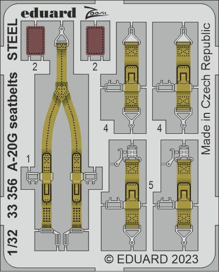 Eduard BIG33156 A-20G HONG KONG MAQUETTES 1/32 – image 4