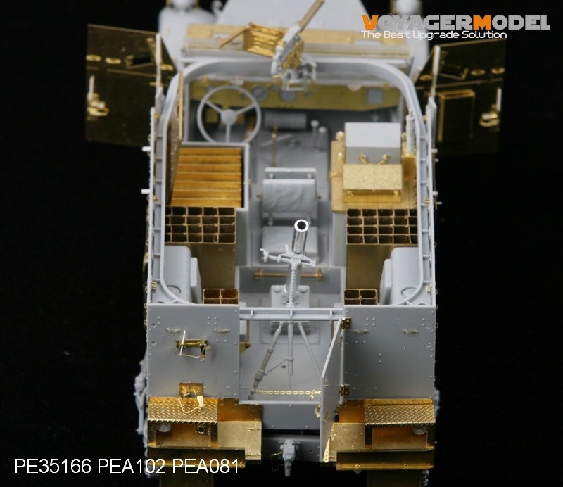 Voyager Model PEA102 81mm Ammunition Stowage for M4 Mortar Carrier (For DRAGON 6361) 1/35 – Bild 4