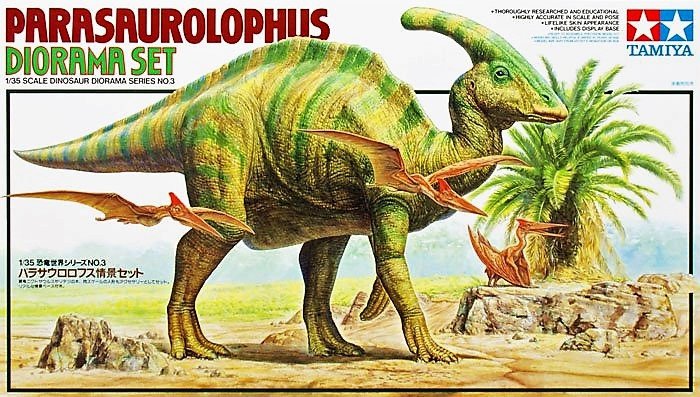 Tamiya 60103 Ensemble diorama Parasaurolophus 