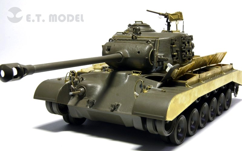 E.T. Model E35-023 US M26 PERSHING Medium Tank (For TAMIYA 35254) 1/35 – zdjęcie 2