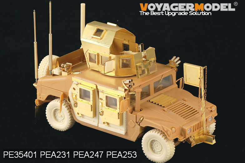 Voyager Model PEA253 Modern HUMVEE electronic Antennas set (GP) 1/35 – imagen 2