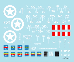 Star Decals 35-C1020 RMASG Shermans 1/35 – imagen 3