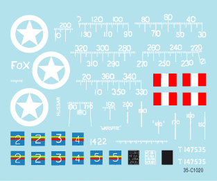 Star Decals 35-C1020 RMASG Shermans 1/35 – imagen 3