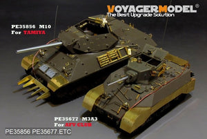 Voyager Model PE35856 WWII US M10 tank destroyer Basic B ver include Gun barrel (For TAMIYA 35350) 1/35 – immagine 4