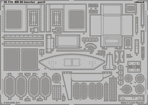 Eduard 36176 BR 86 interior 1/35 Trumpeter – Bild 2