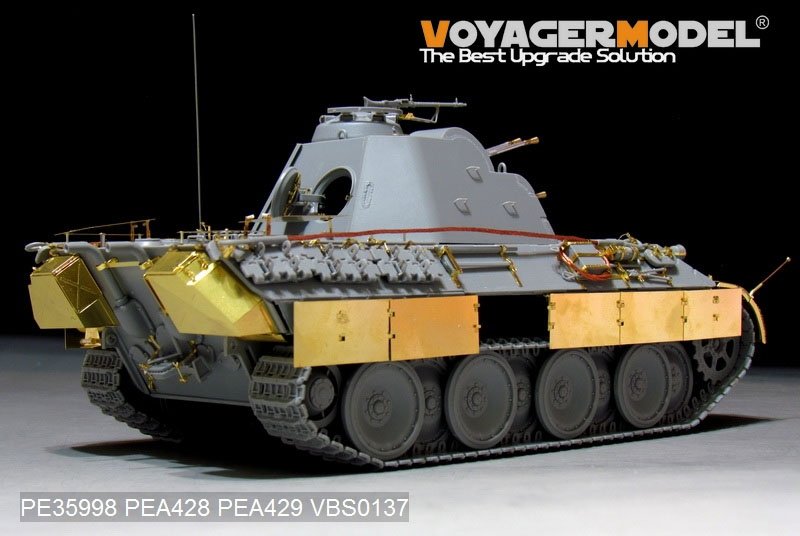 Voyager Model PE35998 WWII German FlaKPanzer V FlaKvierling 20mm MG 151/20 Basic For TAKOM 2105 1/35 – imagen 5