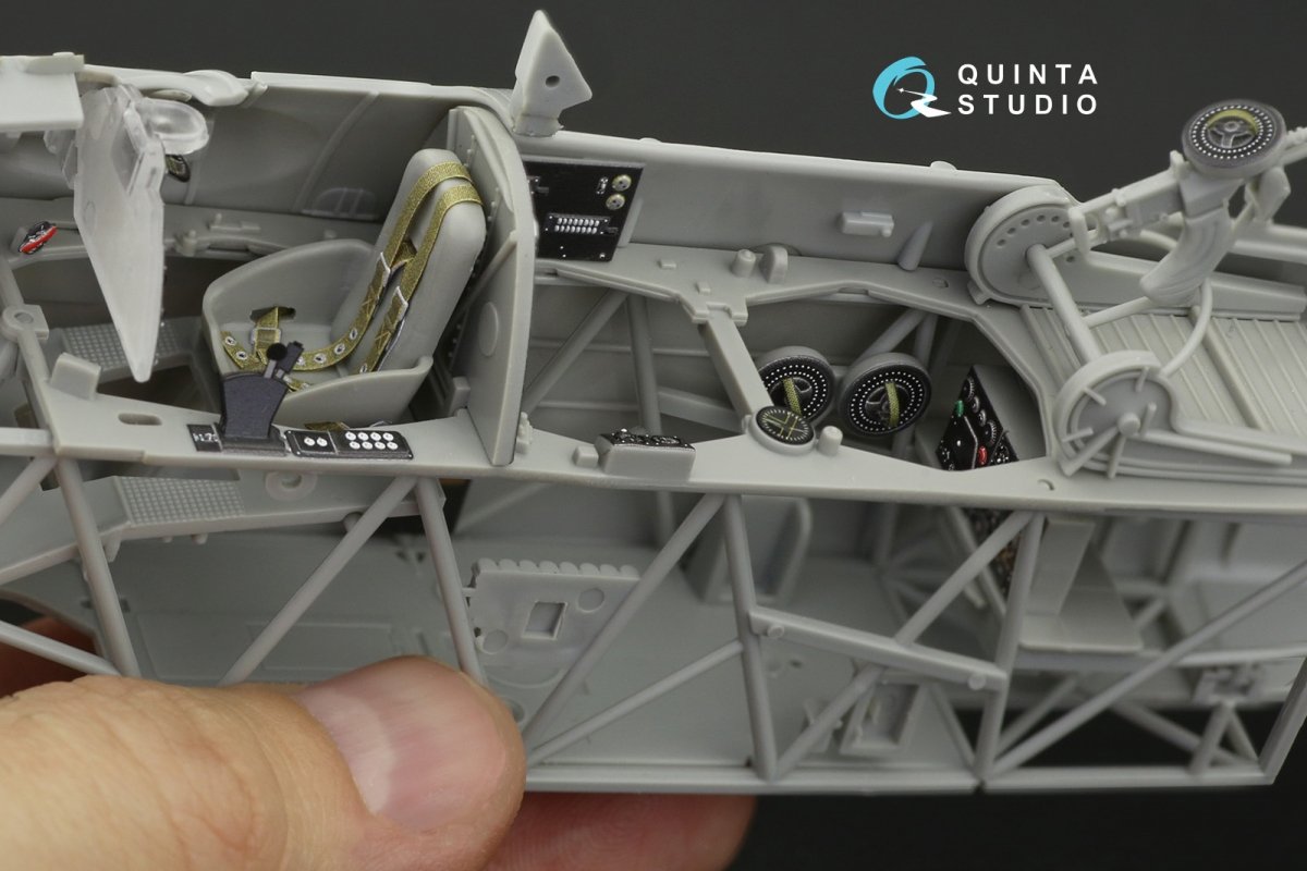 Quinta Studio QD32117 Fairey Swordfish Mk.II 3D-Printed &amp;amp; coloured Interior on decal paper (Trumpeter) 1/32 – Bild 9