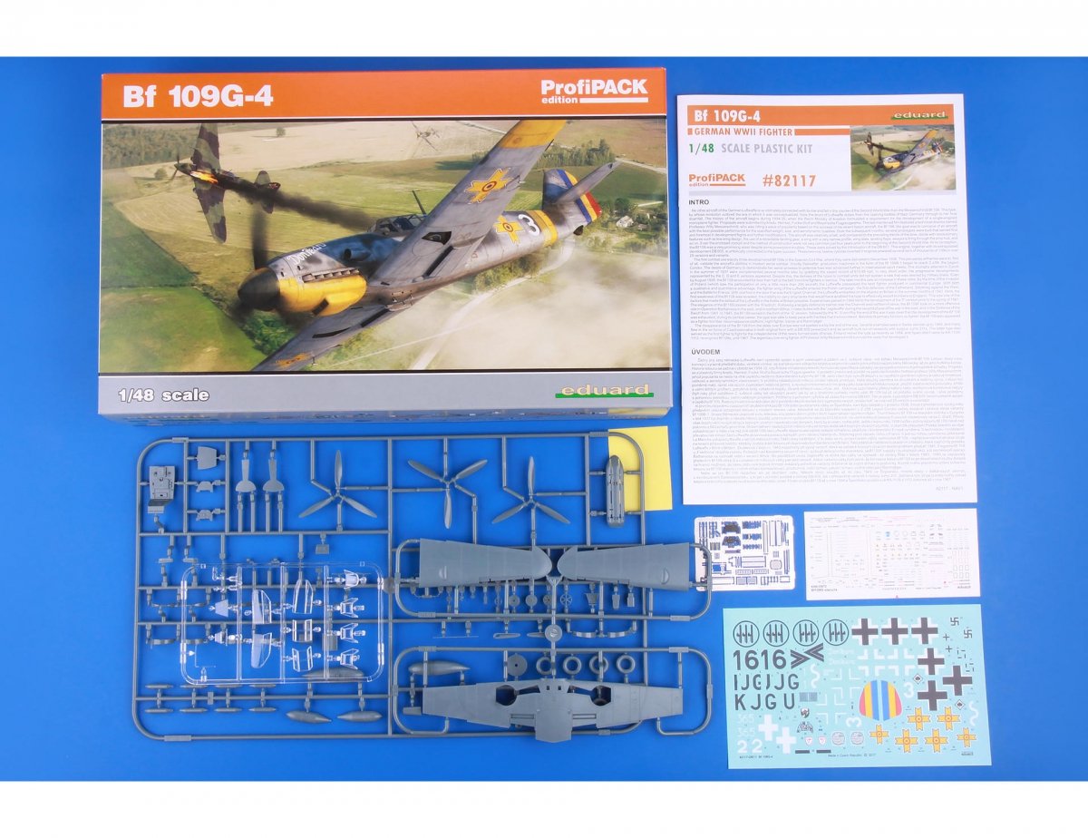 Eduard 82117 Bf 109G-4 1/48 – zdjęcie 2