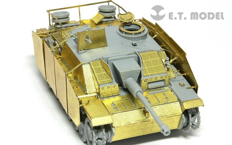 E.T. Model E72-015 WWII German StuG.III Ausf.G Early Production For DRAGON 7283 1/72 – imagen 4