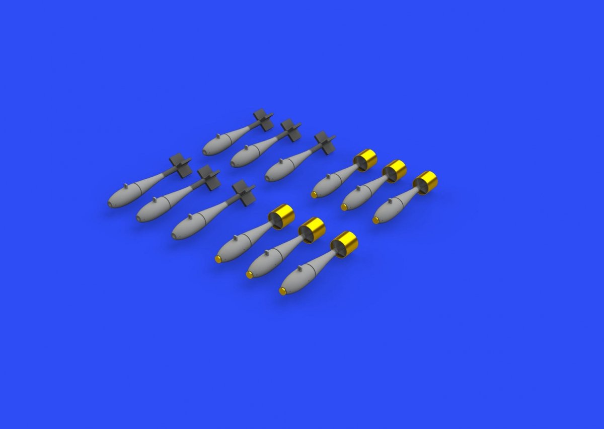 Eduard 648567 BDU-33 &amp;amp; Mk.76 bombs 1/48 – zdjęcie 2