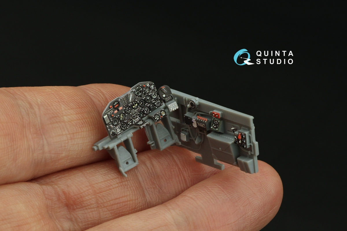 Quinta Studio QD48434 P-47D-25 Thunderbolt Intérieur coloré imprimé en 3D sur papier décalcomanie (Miniart) 1/48  – image 10