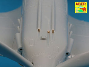 Aber A48114 Armament for Soviet fighter MIG-3 2x7,62ShKAS; 1x12,7mm UBS; pitot tube 1/48 – imagen 4