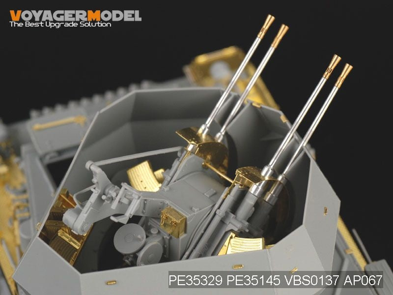 Voyager Model PE35329 WWII German 20mm Flakpanzer IV &amp;quot;Wirbelwind&amp;quot; For DRAGON 6540 1/35 – imagen 4