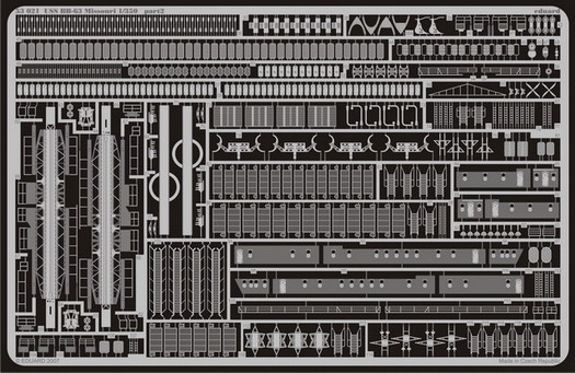 Eduard 53021 USS BB-63 Missouri 1/350 Tamiya – imagen 2
