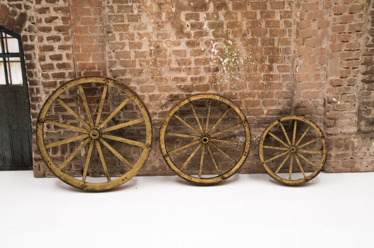 RT-Diorama 35599 Cart whells (3 pcs.) 1/35 – image 3