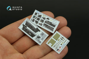 Quinta Studio QD48280 F/A-18C late 3D-Printed &amp;amp; coloured Interior on decal paper (HobbyBoss) 1/48 – zdjęcie 10