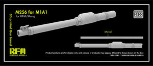 Canon Rye Field modèle 2100 M256 pour M1A1 (RFM Meng) 1/35