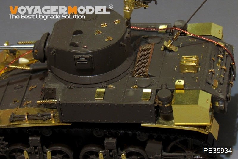 Voyager Model PE35934 WWII US M3 Stuart light tank basic For TAMIYA 35360 1/35 – imagen 6