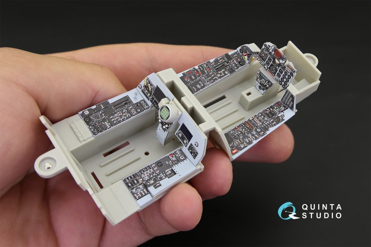 Quinta Studio QD32038 F-4E early/F-4EJ 3D-Printed &amp;amp; coloured Interior on decal paper (for Tamiya kit) 1/32 – imagen 9