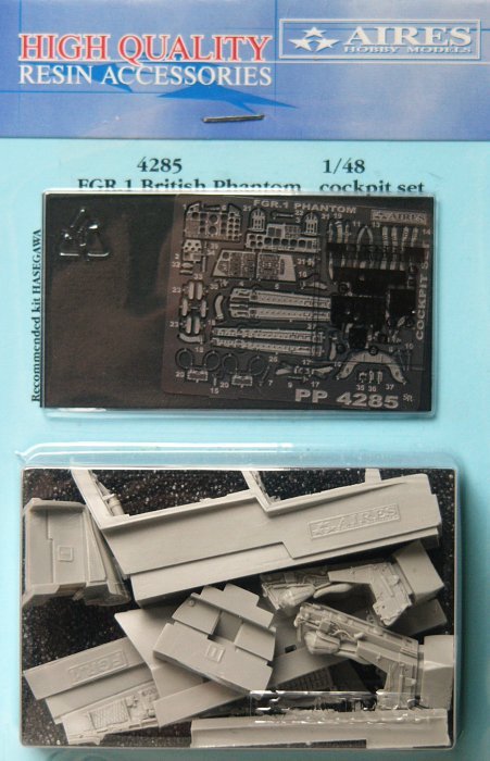 Ensemble cockpit Aires 4285 FGR.1 British Phantom au 1/48 Hasegawa
