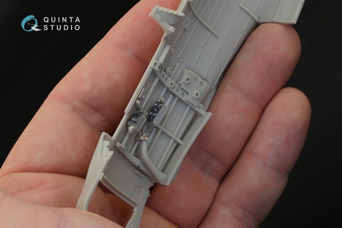 Quinta Studio QD32026 A6M5 (Mitsubishi prod.) 3D-Printed &amp;amp; coloured Interior on decal paper (for Tamiya kit) 1/32 – Bild 3