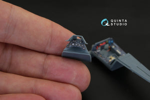 Quinta Studio QD48139 FW 190D-9 3D-Printed &amp;amp; coloured Interior on decal paper (for Eduard kit) 1/48 – imagen 4