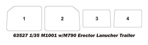 I Love Kit 63527 M1001 W/M790 Erector Lanucher Trailer 1/35 – imagen 4