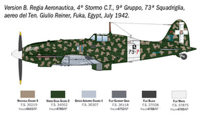 Italeri 2840 Macchi MC.202 Folgore 1/48 – zdjęcie 7