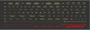 HobbyDecal AL48001V1 F-4J VX-4 Vandy1 Black Bunny October 1972 1/48 – imagen 6