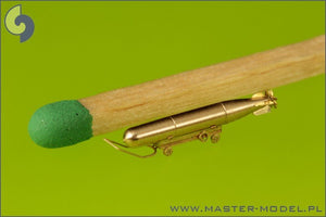 Master SM-350-072 USN Airborne torpedoes Mark 13 (22.4in) with trolleys - early type (10 pcs) – imagen 9