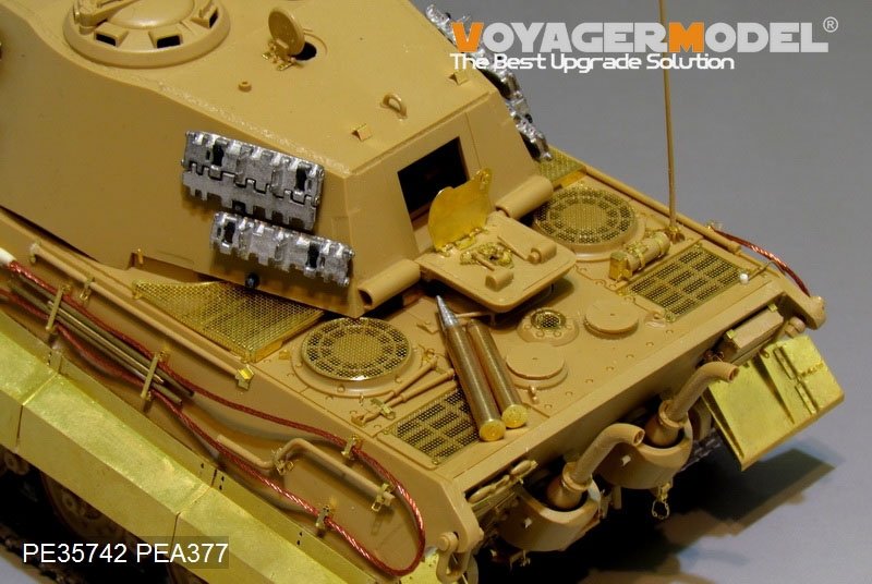 Voyager Model PE35742 WWII German King Tiger (Hensehel Turret)（For TAMIYA） 1/35 – image 2