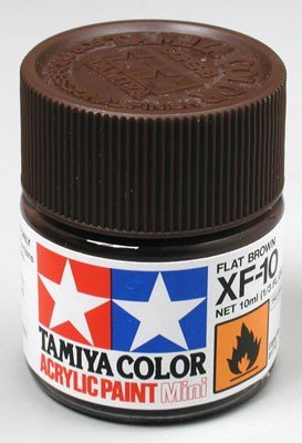 Tamiya XF10 Flat Brown (81710) Acrylic paint 10ml – imagen 3
